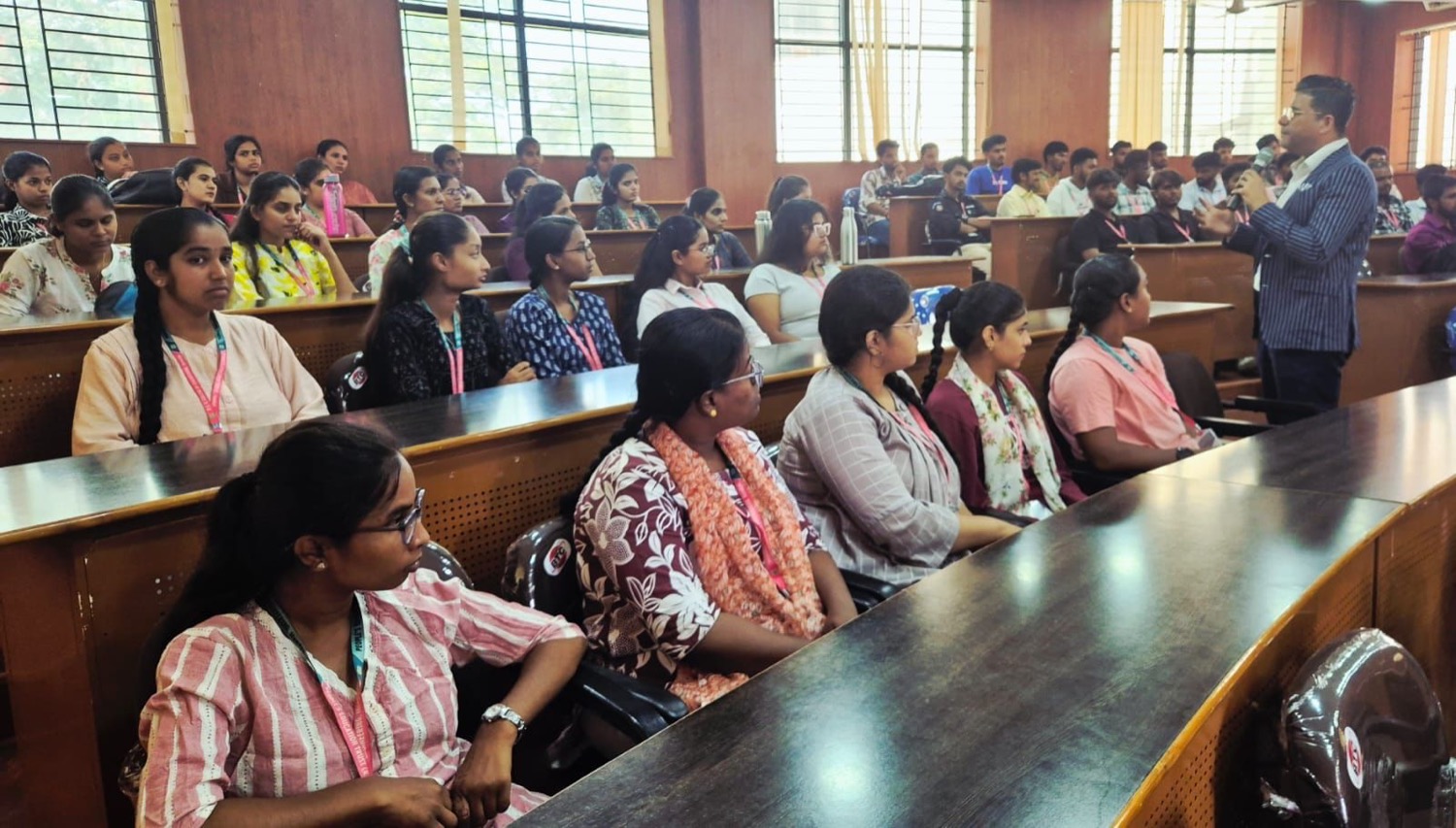 Students learning in a Year-1 Futred classroom session in India