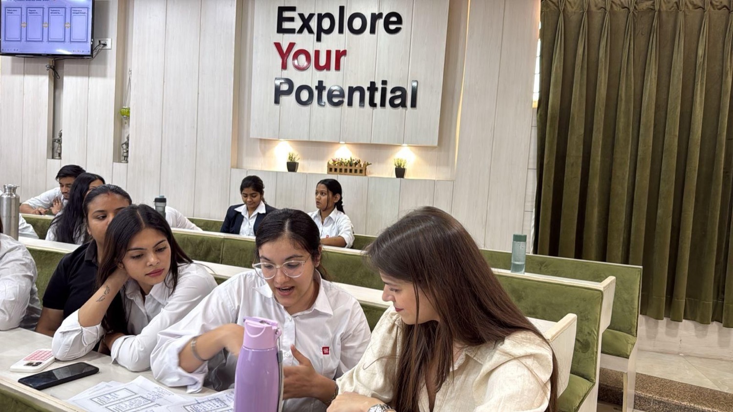 Futred Technology pathway students beginning Year 1 in India